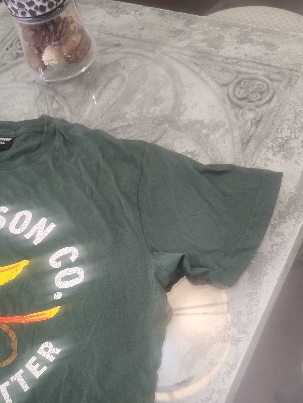 Filson Green Ranger Print Logo Graphic Tee Shirt Small - Picture 5 of 9